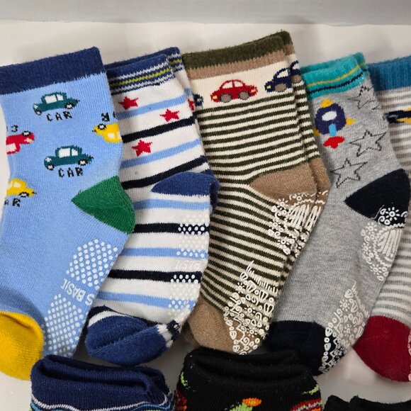 11-Pairs Children's/Toddler Sock Bundle - Picture 3 of 6